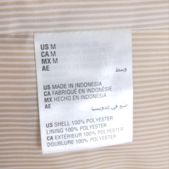 NWT Charter Water-Resistant Yellow Utility Hooded Jacket $99.50 Medium - Picture 8 of 8